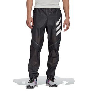 Adidas Men's Terrex Agravic Trail Running Rain Pants Waterproof Black X-Large
